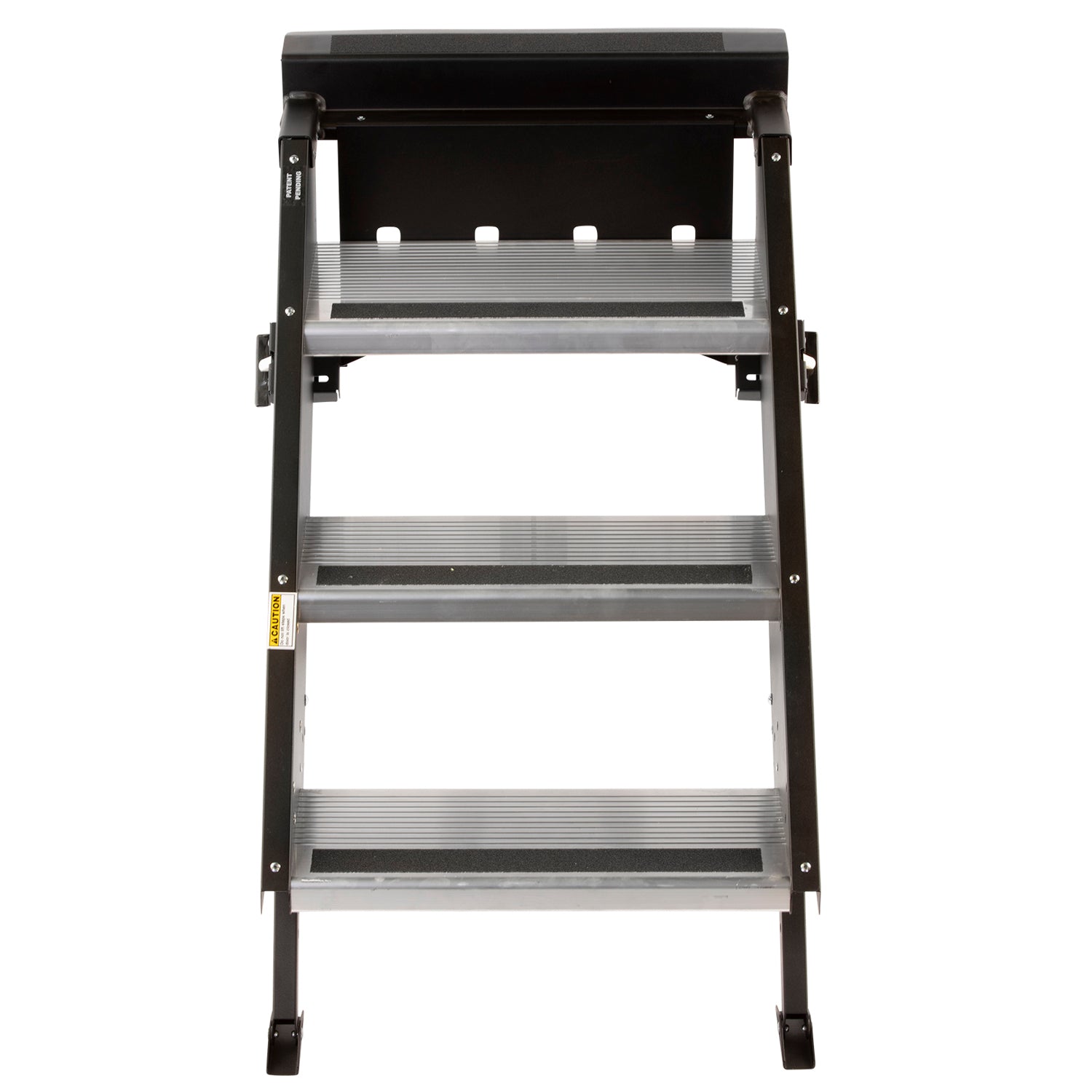 MORryde STP-208 StepAbove Fold-Up RV Entry Step - 3-Step (8" Step Rise), Fits 30" to 32" Door Width