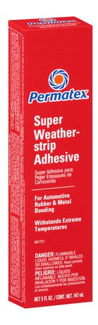 Permatex 81731 Yellow Super Weatherstrip Adhesive - 5 oz.