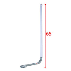 Extreme Max 3005.5545 Post Trailer Guide-On - 65", Galvanized Uprights with Stainless Steel Hardware
