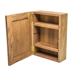Whitecap 62354 Teak Medicine Chest with Mirror