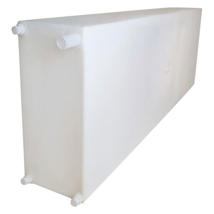 Icon 12714 Fresh Water Tank with 1/2" FTP and 1-1/4" Filler WT2452 - 54" x 20" x 9", 39 Gallon