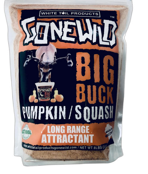 Whitetail Products Gone Wild 0261 Big Buck Attractant Pumpkin/Squash - 8 lbs.