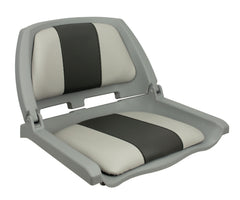 Springfield 1061123-C Traveler Folding Seat - Gray with Charcoal/Gray Cushion