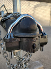 TRIMAX UMAX50D Deluxe Universal Dual Purpose Trailer Coupler Lock with Integrated U-Lock