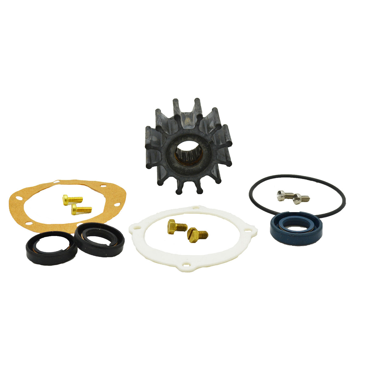 Johnson Pump 09-45585 Service Kit Fits F5B-8/-9 Pumps (10-24571, 10-24334, 10-24100) Includes Impeller 09-1027B-1 & Seals