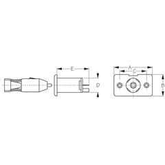 Sea-Dog 426112-1 12-Volt Power Socket - Complete