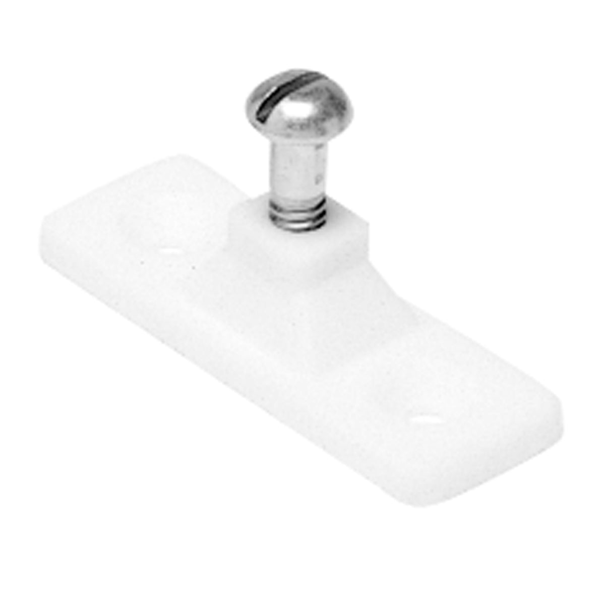Taylor Made 11722 Side-Mount Deck Hinge for Bimini Boatop - White