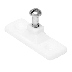Taylor Made 11722 Side-Mount Deck Hinge for Bimini Boatop - White