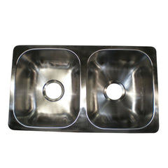 LaSalle Bristol 13TLSB25155 Double Sink - 25" X 15" X 5"
