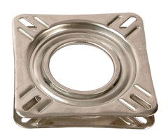 Springfield 1100009 Non-Locking 360Â° Seat Swivel - 6.75" Square with 0Â°Â Tilt, Stainless Steel