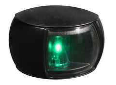 Hella Marine 980520301 2NM Navigation Light - Starboard Clear Lens, Black Shroud, 120mm Cable