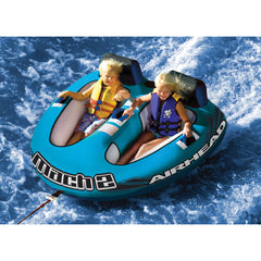 Airhead AHM2-2 MACH 2 Inflatable Double Rider Towable Water Tube