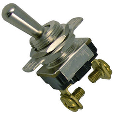 Pico 5576PT Toggle Switch with Indicator Plate - On-Off, 1/2" Metal Bat Handle, 120 VAC, 6 Amp / 240 VAC, 3 Amp