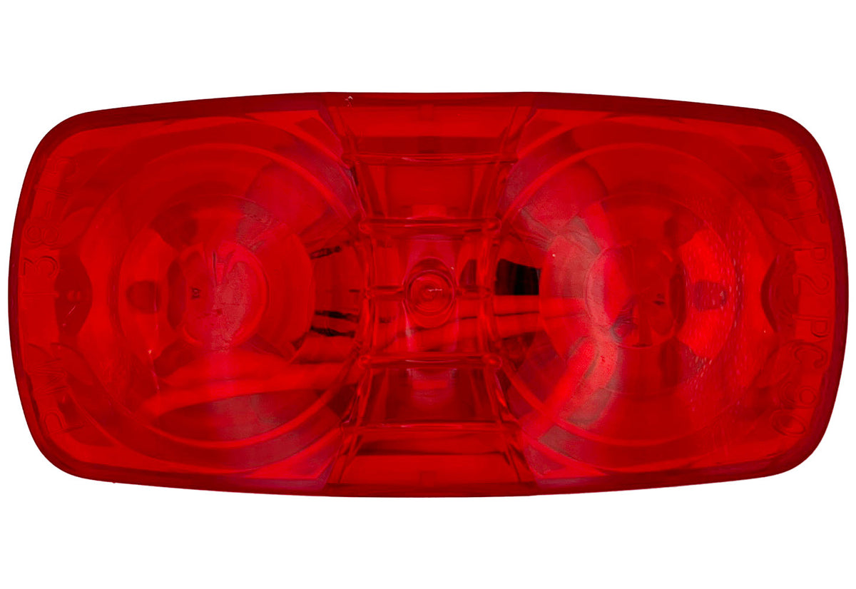 RV Designer L913 Double Bulls-Eye LED Marker Light - Red