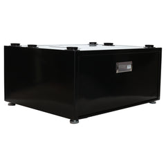 Pinnacle 21-4455B Pedestal with Drawer - 11.5", Black