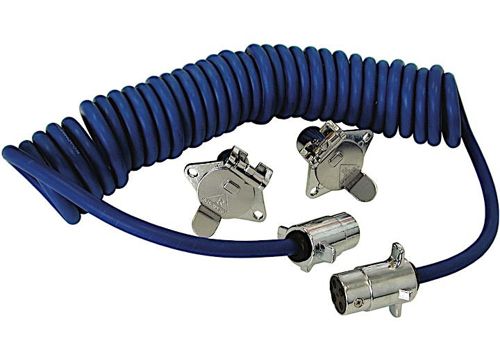 ROADMASTER INC 164 4WIRE FLEXOCOIL POWER CORD KIT WITH PLUGS AND SOCKETS