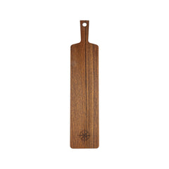 Whitecap 60765COMC Chef's Collection Teak Appetizer Serving Board with Compass