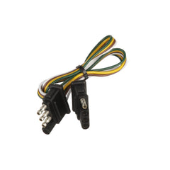 Pollak 4WF-424V 4-Way Flat Vehicle & Trailer End Connector Extension - 24"
