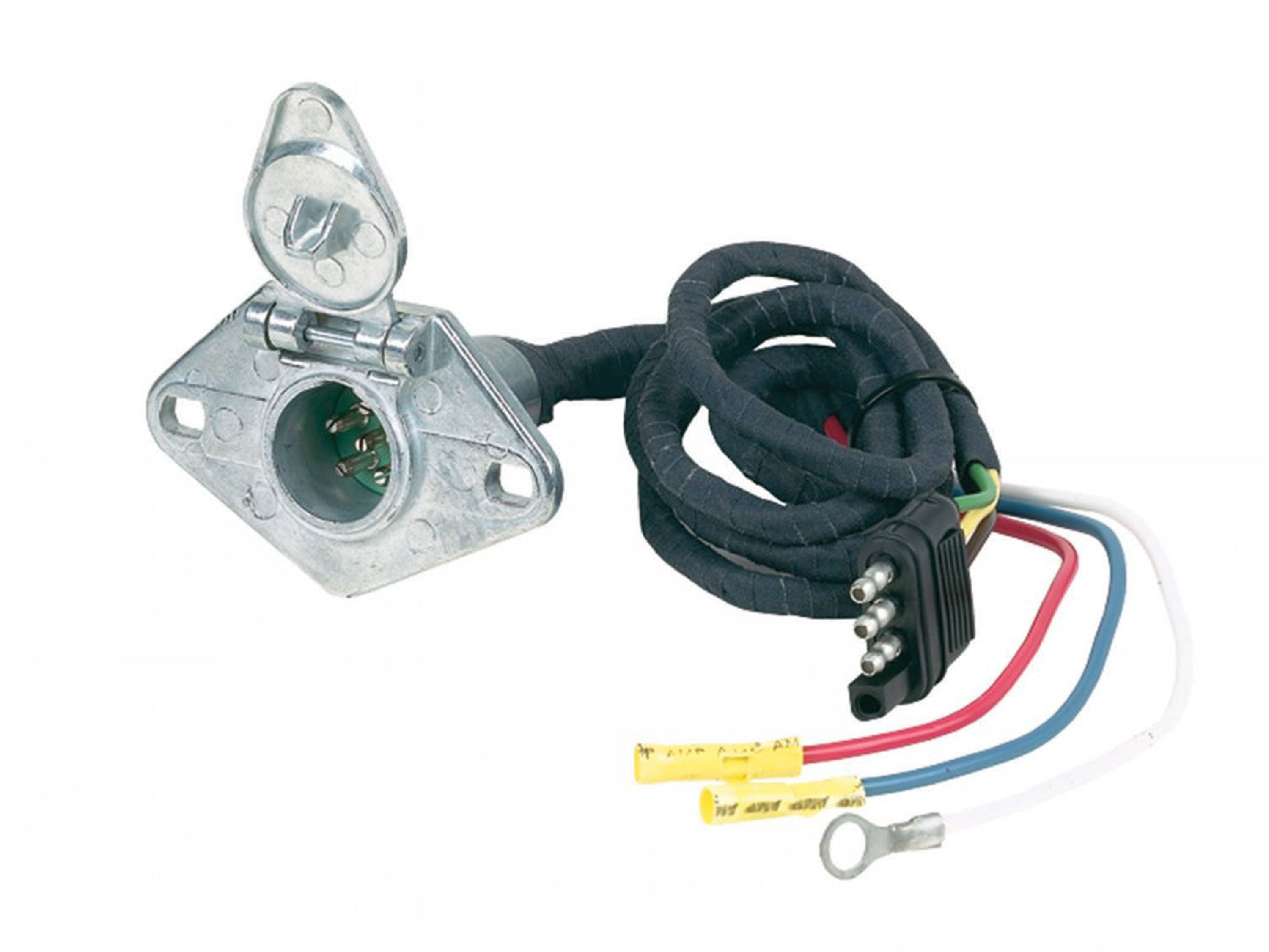 Hopkins 47165 4 Flat To 6 Round Wiring Kit (Metal)