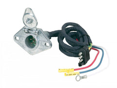 Hopkins 47165 4 Flat To 6 Round Wiring Kit (Metal)