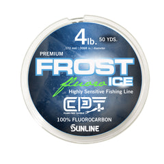 Clam Pro Tackle 14568 CPT Frost Line Fluorocarbon - 6lb - Clear - 200 Yard