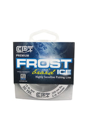 Clam Pro Tackle 10995 CPT Frost Line Braid - 4lb - 1lb Dia - Smoke - 50 Yard
