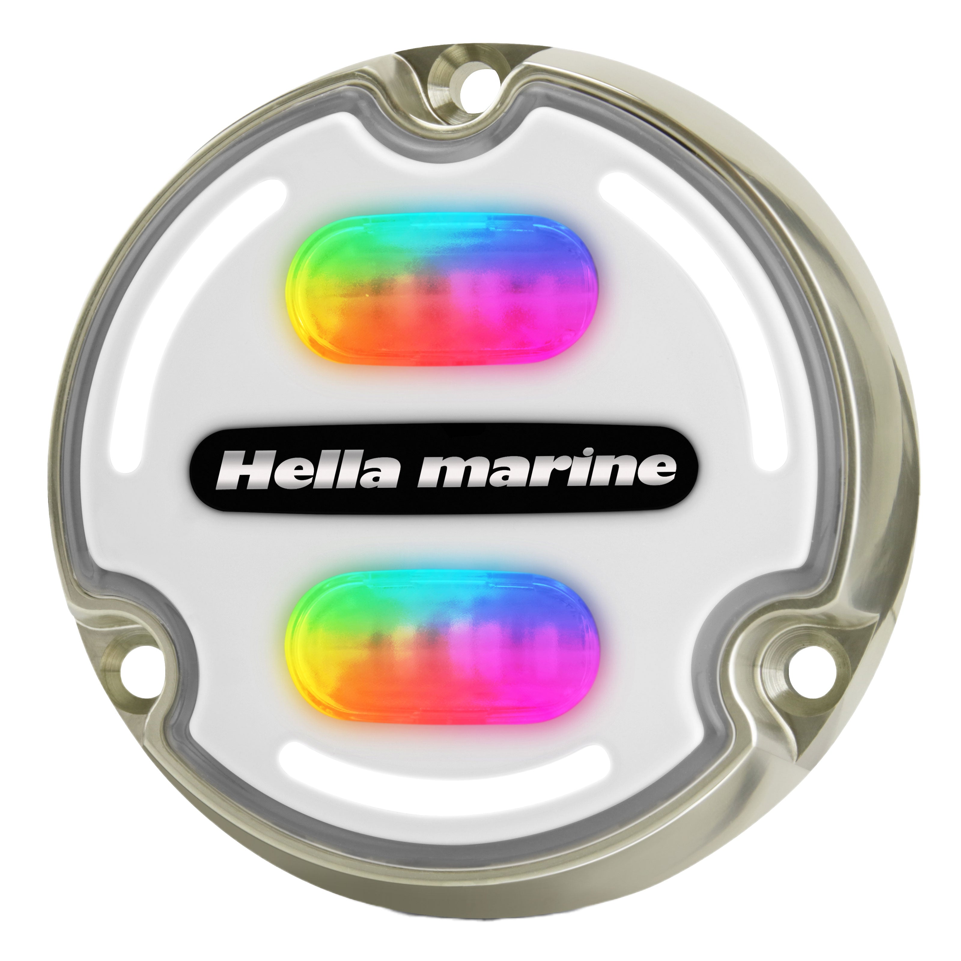 Hella Marine 16148101 A2 Navigation Light - RGB, Bronze, White Lens, Single