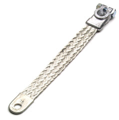 Grote 84-9240 Braided Ground Strap - 13" Clamp to Lug