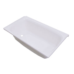 Better Bath 209681 ABS RV Full Tub, White - LH Drain, 24" x 46"