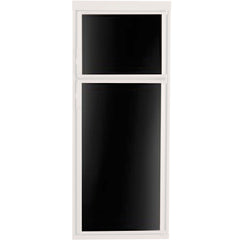 Dometic 3106863.008C Refrigerator Door Panel, Main Panel for RM2410.2 - Black Acrylic