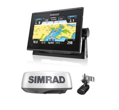 Simrad 000-16294-001 GO9 XSE Halo20 radar 83/200 kHz Skimmer C-Map Discover