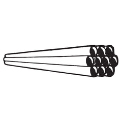 LaSalle Bristol 61C4510 Abs/Dwv Pipe - 1-1/4" X 10'
