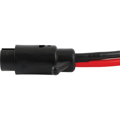 Attwood 14365-6 Heavy-Duty 12V Trolling Motor Connector Plug - 2-Wire, 8 AWG, Male