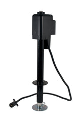 Quick Products JQ-3500B-7P Power A-Frame Electric Tongue Jack with 7-Way Plug - 3,650 lbs. Lift Capacity, Black