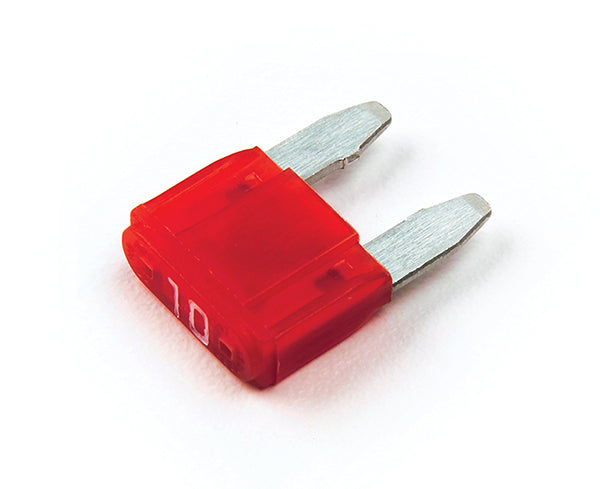 Grote 82-ANM-I-10A Miniature Blade Fuse - 10 Amp, Red, 2-Pack, LED Indicator