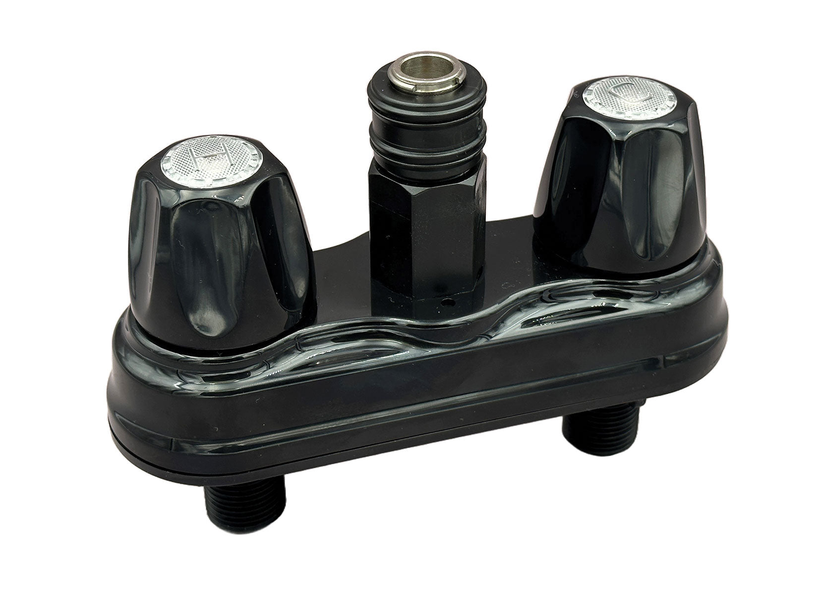 B&B Molders 94140 Faucet, 4" Center W 1/2" Quick