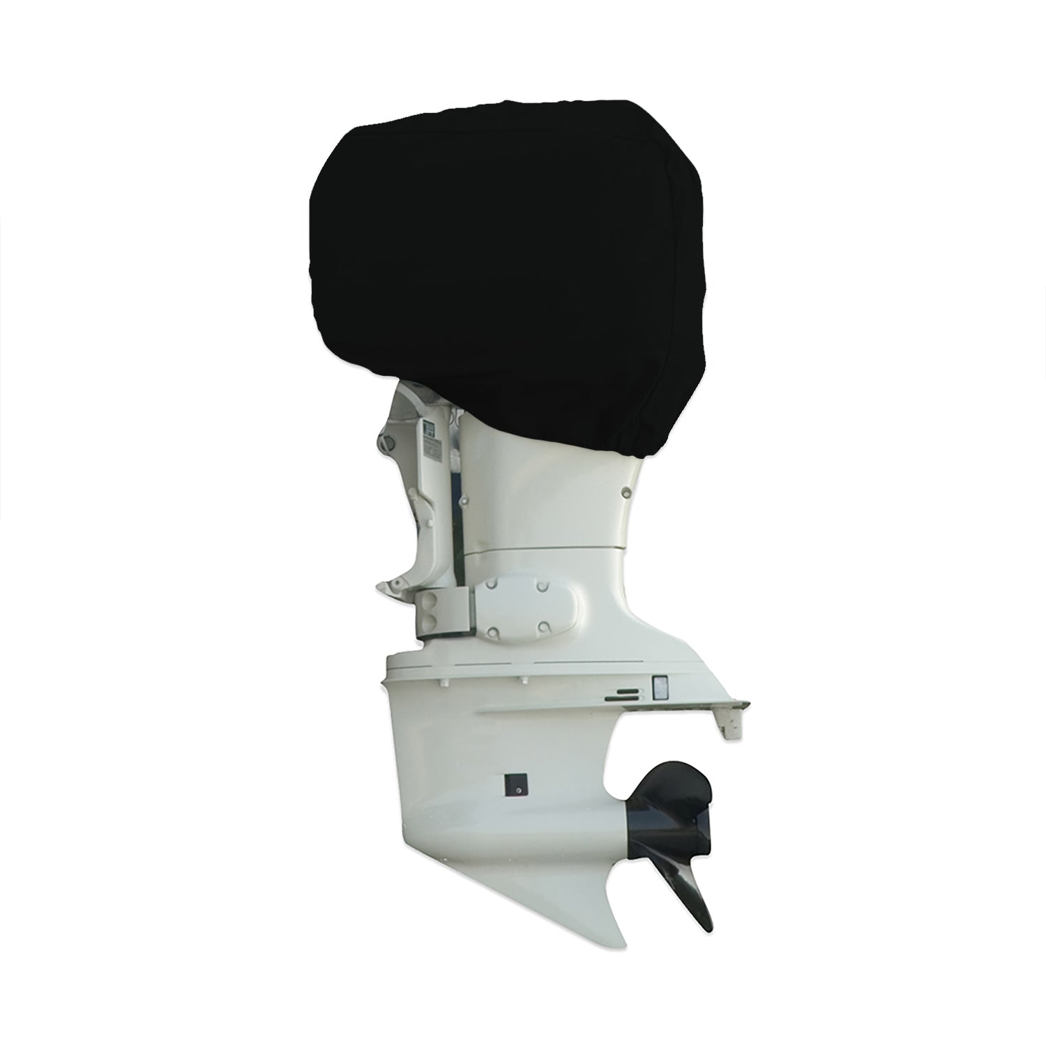 Carver 70000F-10 Universal Outboard Motor Cover - 5 HP, Black