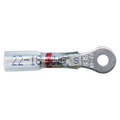 Grote 84-4415 Heat Shrinkable Ring Terminal - Crystal Clear, 22-18 Gauge, #6