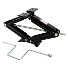 Quick Products QP-RVJ-S24 RV Stabilizing and Leveling Scissor Jack, 5,000 lbs. Max, 24" - Pair