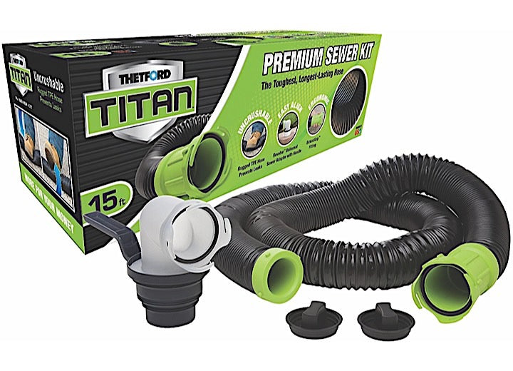 THETFORD 17858 TITAN PREM. HOSE KIT BILINGUAL 15