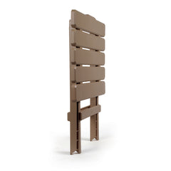 Camco 51887 Large Adirondack Folding Table - Champagne