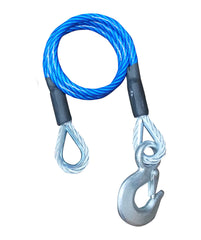 Demco 17648 Safety Cables for Trailers - 14K, 48", Blue
