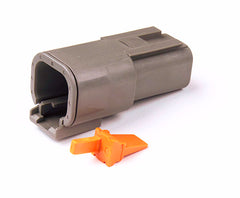 Grote 84-2489 Deutsch DTM Series Housing and Wedgelocks - 4-Way Male Receptacle