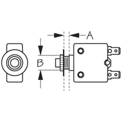 Sea-Dog 420810-1 Thermal AC/DC Circuit Breaker - 10 Amp