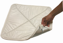 ADCO 7172 Deluxe Solar Vent Cover - White Over Silver