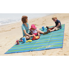 Camco 42805 Handy Mat 60" x 78" Outdoor Mat - Blue/Green