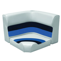 Wise 8WD133-1008 Deluxe Corner Section - White/Navy/Blue