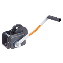 Dutton-Lainson 10752 B1200B Brake Winch - Plated, 1-1/8" Reel Hub, Black