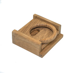 Whitecap 62601 Teak Folding Drink Holder
