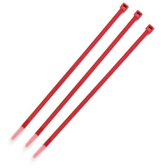 Grote 83-6030-3 Nylon Cable Ties - Color Ties - 1000 Pack, Red